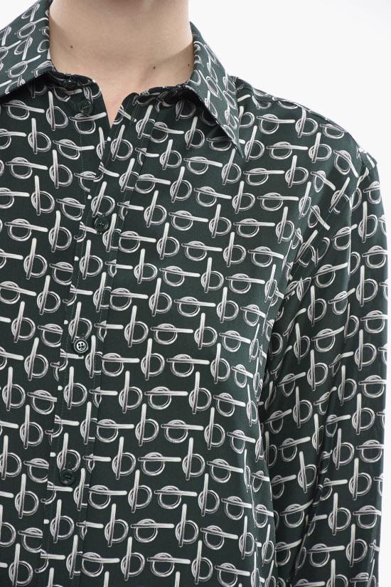  버버리 셔츠 8088949 Green - BURBERRY