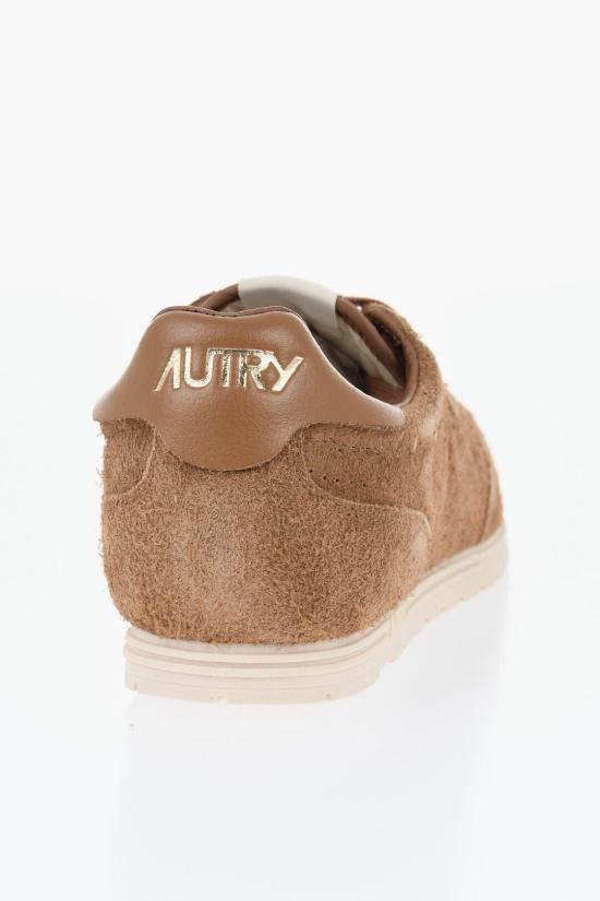  오트리 윈드스핀 스웨이드 레더 스니커즈 WSLMPB04 Brown - AUTRY