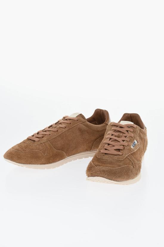  오트리 윈드스핀 스웨이드 레더 스니커즈 WSLMPB04 Brown