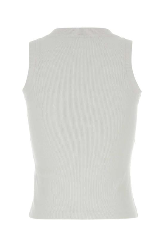 26FW 오프화이트 민소매 티셔츠 2FA00673T W102 White - OFF WHITE