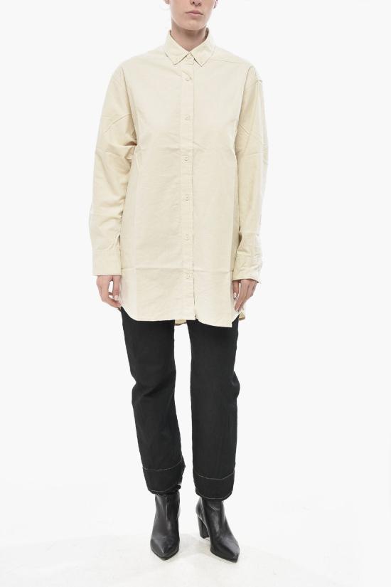  피어오브갓 셔츠 186SU223040FW EGG SHELL Beige - FEAR OF GOD