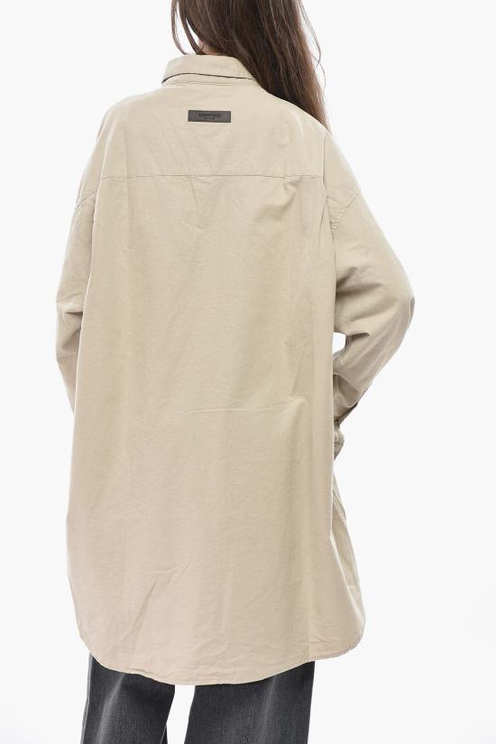  피어오브갓 셔츠 186SU223041FW SMOKE Beige - FEAR OF GOD