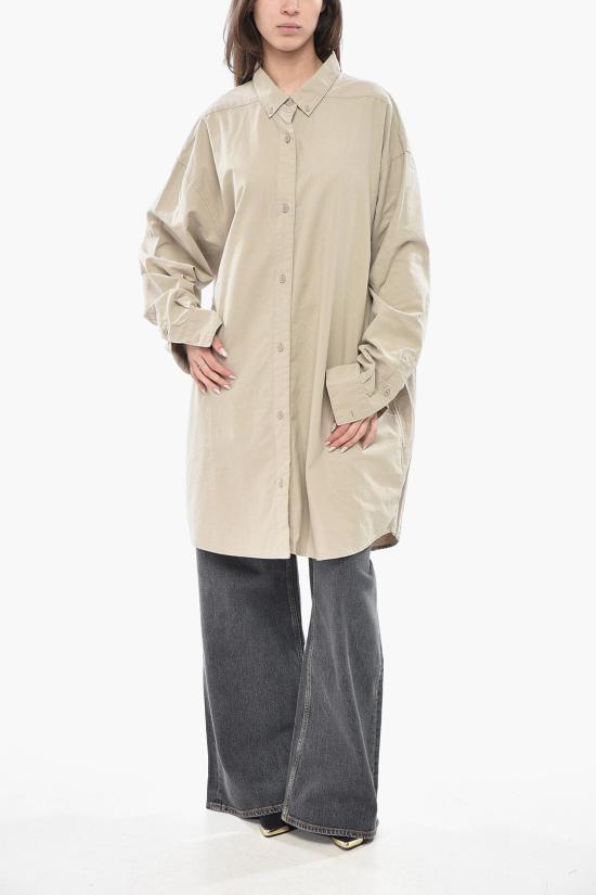  피어오브갓 셔츠 186SU223041FW SMOKE Beige - FEAR OF GOD