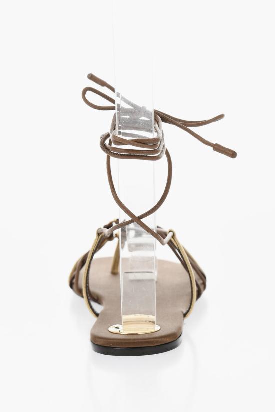  생로랑 샌들 825740 AAETH 2563 Brown - SAINT LAURENT