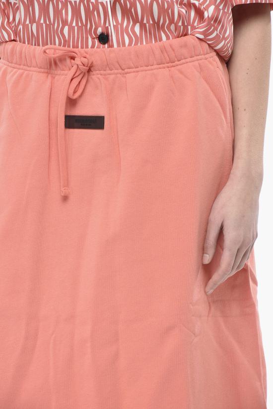  피어오브갓 미디 스커트 160SU225032FW CORAL Orange - FEAR OF GOD
