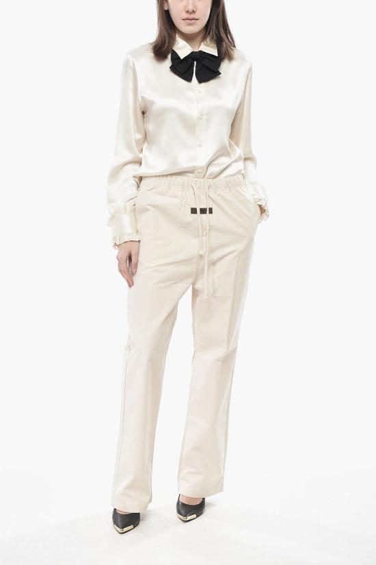  피어오브갓 스트레이트 팬츠 130SU223010FW EGG SHELL Beige - FEAR OF GOD