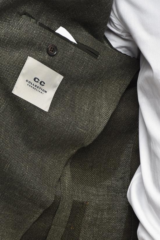  꼬르넬리아니 수트 자켓 27XZ17 2768278 050 Military Green - CORNELIANI