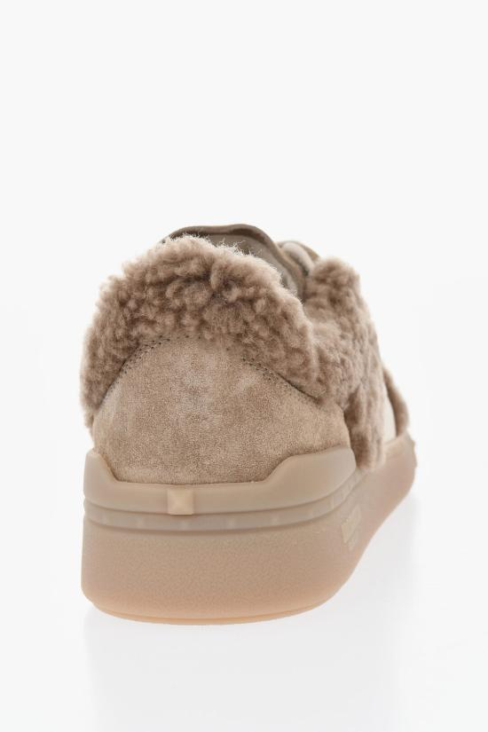  발렌티노 가라바니 레이스업 로우탑 스니커즈 7W2S0IL9 XXI DGZ Beige - VALENTINO GARAVANI