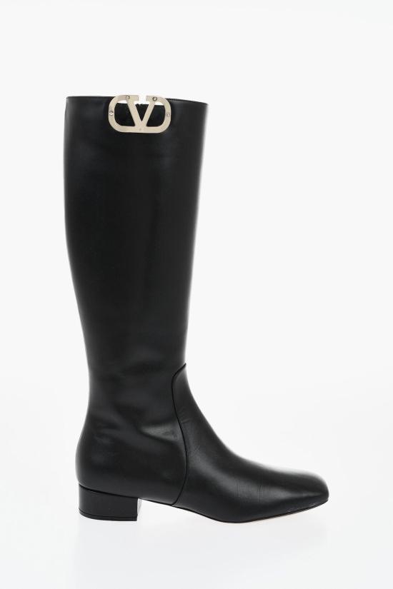  발렌티노 가라바니 부츠 2W2S0FT9WUI 0 0NO 27 Black - VALENTINO GARAVANI