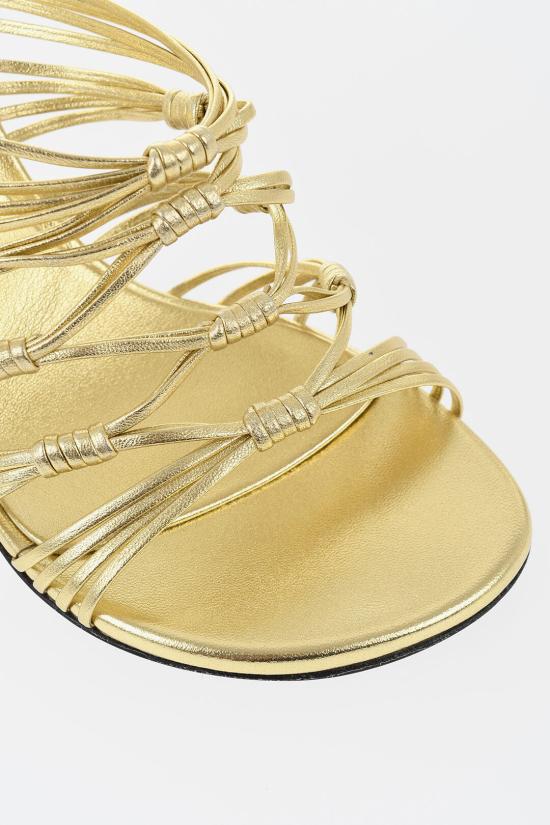  보테가베네타 뮬/슬리퍼 816512V3P708265 Gold - BOTTEGA VENETA