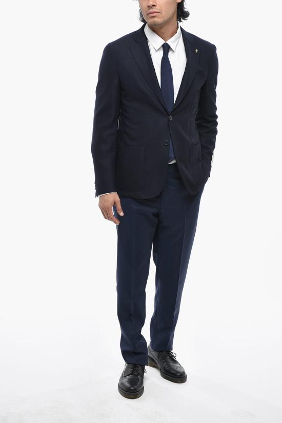  꼬르넬리아니 수트 자켓 27XZ44 2768375 001 Blue - CORNELIANI