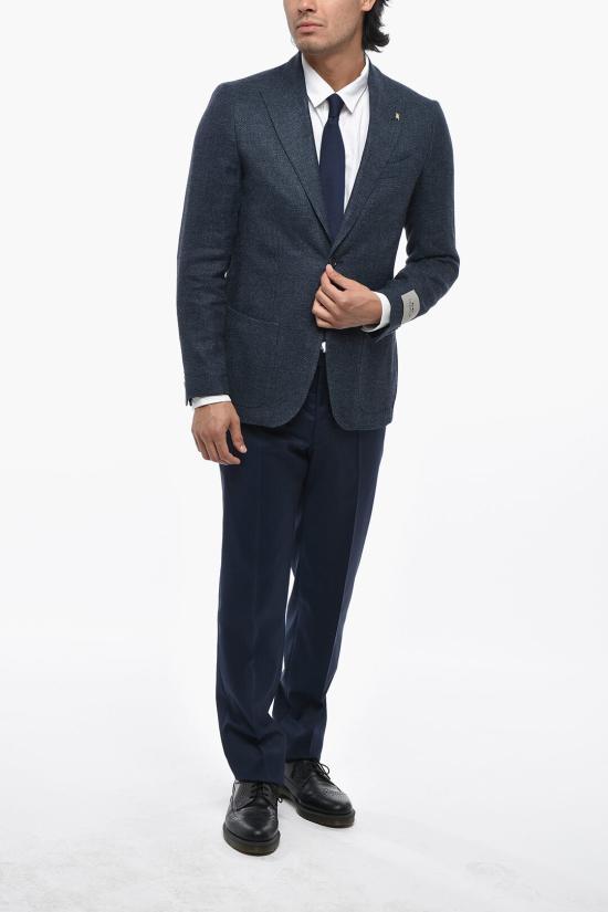  꼬르넬리아니 수트 자켓 27XZ51 2766504 001 Blue - CORNELIANI