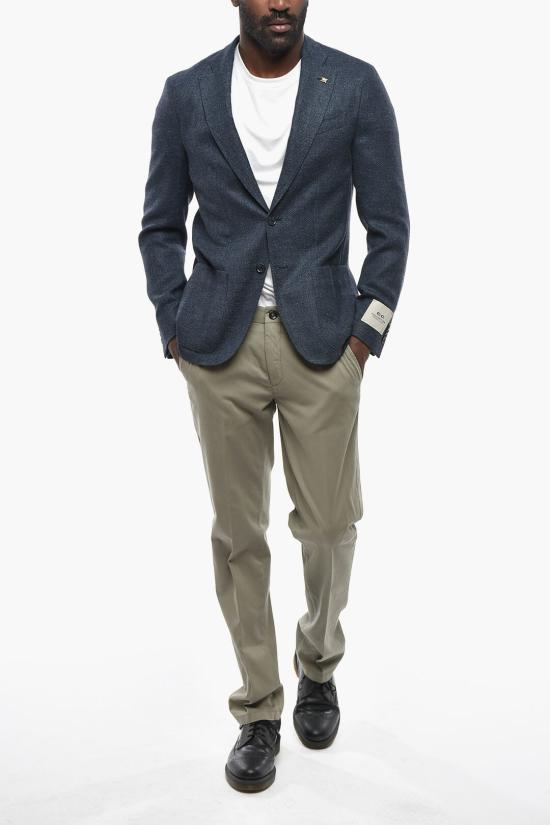  꼬르넬리아니 수트 자켓 27XZ44 2766504 001 Blue - CORNELIANI