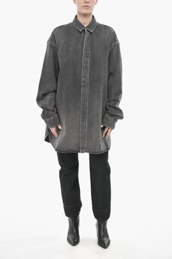  피어오브갓 데님 셔츠 FG24FW50 1018 DNM 010 VINTAGE BLACK - FEAR OF GOD