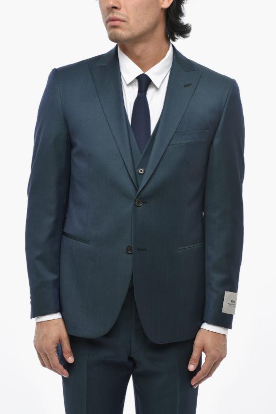  꼬르넬리아니 수트 세트 278R98 2768127 052 Blue - CORNELIANI