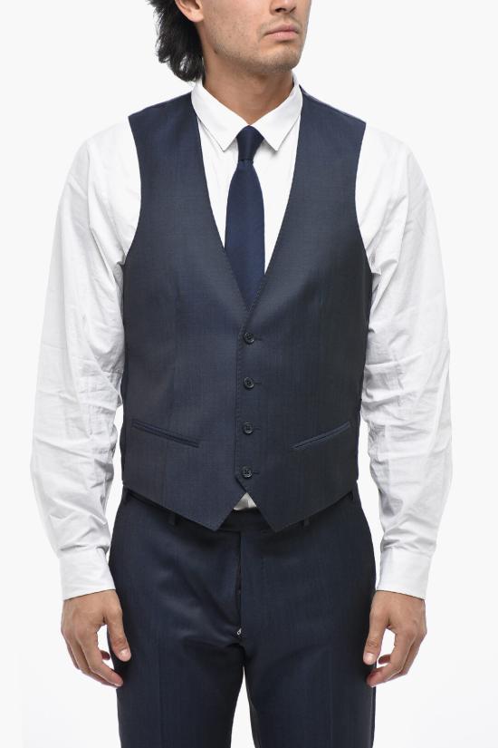  꼬르넬리아니 수트 세트 278R95 2768127 002 Blue - CORNELIANI