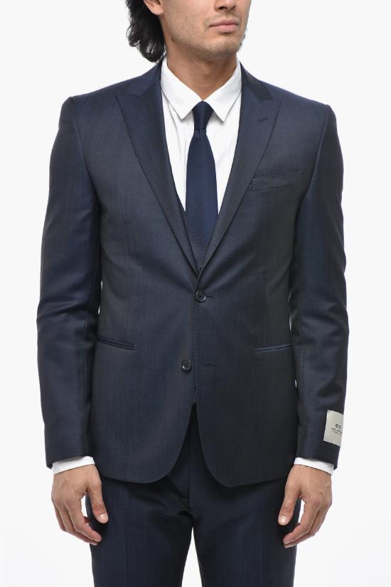  꼬르넬리아니 수트 세트 278R95 2768127 002 Blue - CORNELIANI