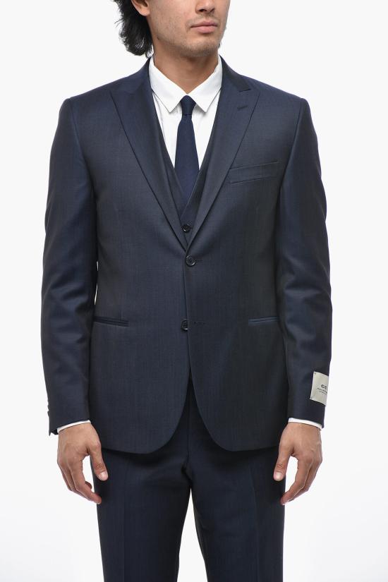  꼬르넬리아니 수트 세트 278R98 2768127 002 Blue - CORNELIANI