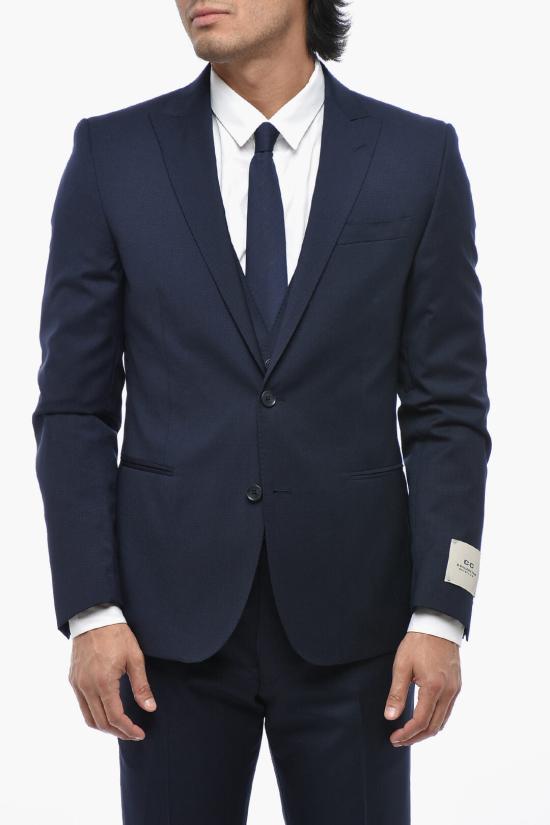  꼬르넬리아니 수트 세트 278R95 2767328 004 Blue - CORNELIANI