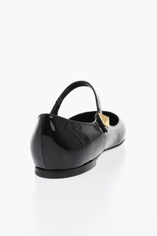  발렌티노 가라바니 플랫 슈즈 2W2S0GC3ERU 0 0NO 27 Black - VALENTINO GARAVANI