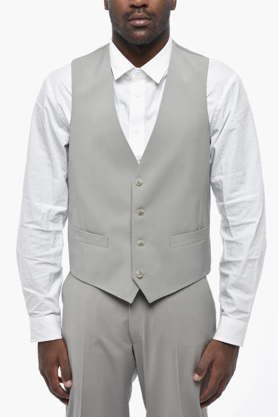  꼬르넬리아니 수트 세트 278R29 2768563 025 Gray - CORNELIANI