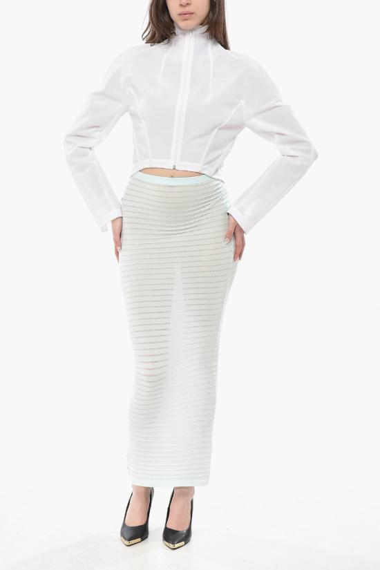  알라이아 탑 AA9V03455T579 000 White - ALAIA