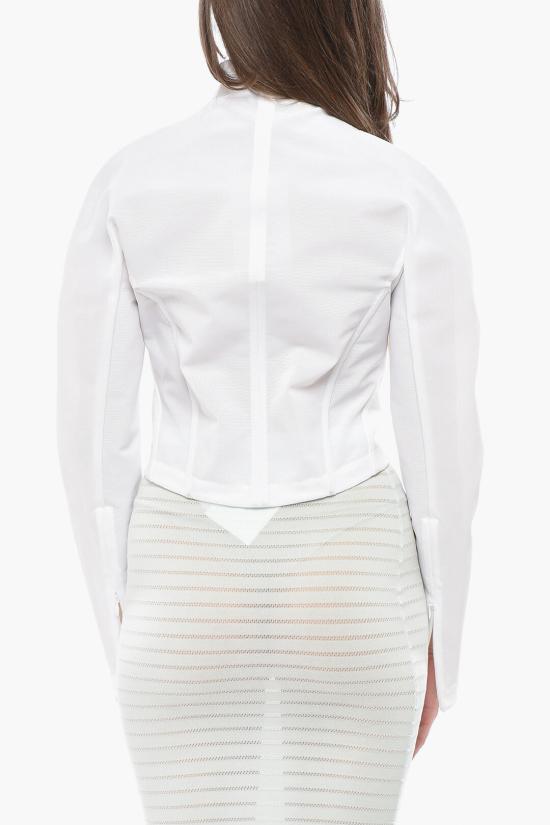  알라이아 탑 AA9V03455T579 000 White - ALAIA