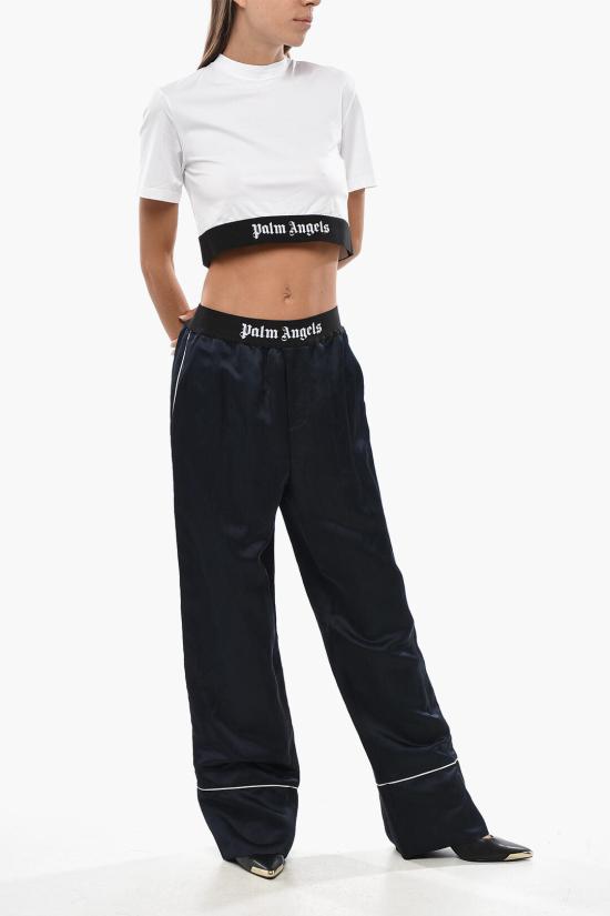  팜앤젤스 스트레이트 팬츠 PWCA117S24FAB0014610 Blue - PALM ANGELS