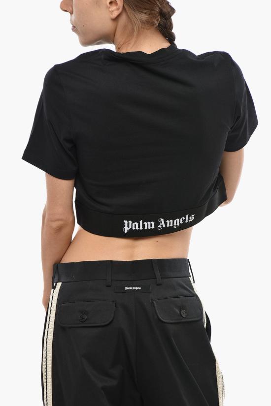  팜앤젤스 반팔 티셔츠 PWAA051C99JER0011001 Black - PALM ANGELS
