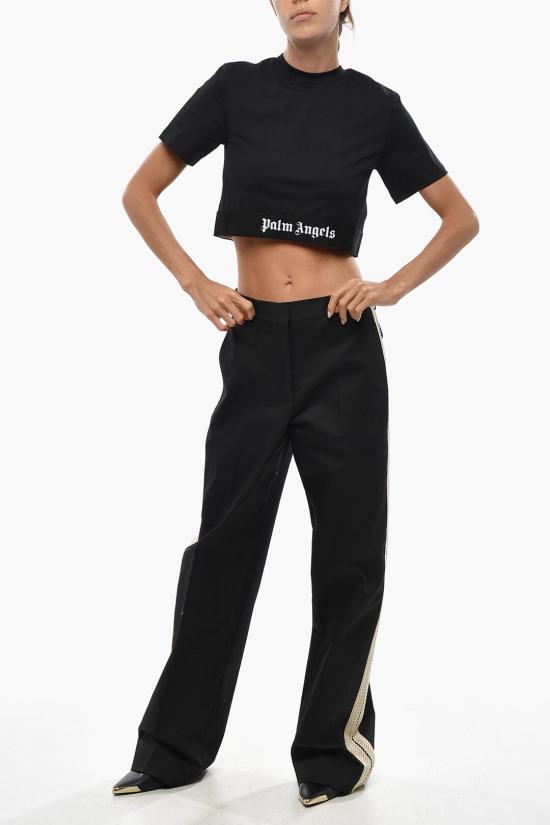 팜앤젤스 반팔 티셔츠 PWAA051C99JER0011001 Black - PALM ANGELS