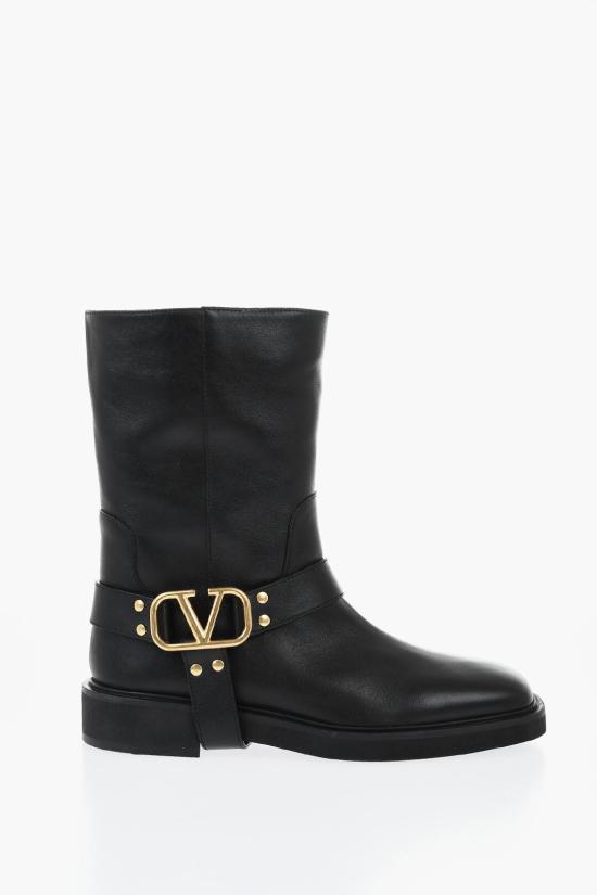  발렌티노 가라바니 부츠 5W2S0JK6DSH 0NO Black - VALENTINO GARAVANI