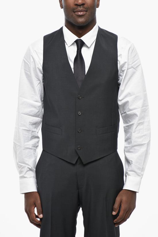  꼬르넬리아니 수트 세트 278R29 2764135 021 Anthracite - CORNELIANI