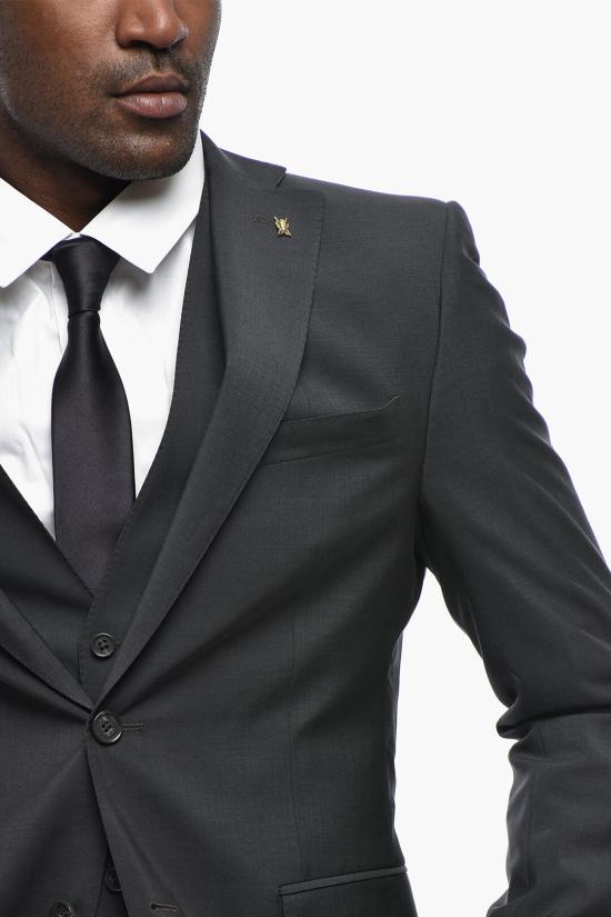  꼬르넬리아니 수트 세트 278R29 2764135 021 Anthracite - CORNELIANI
