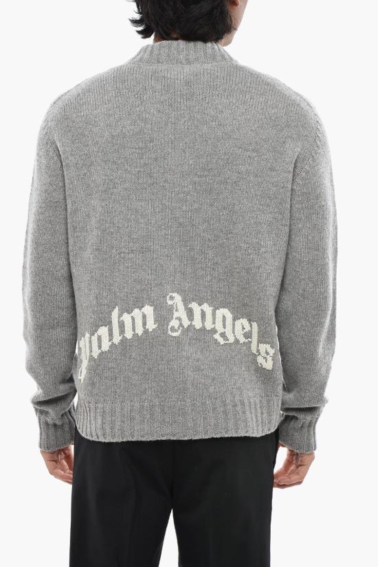  팜앤젤스 가디건 PMHB025C99KNI0010801 Gray - PALM ANGELS