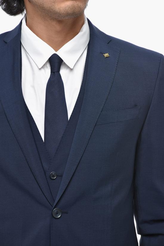  꼬르넬리아니 수트 세트 278R29 2764135 002 Blue - CORNELIANI