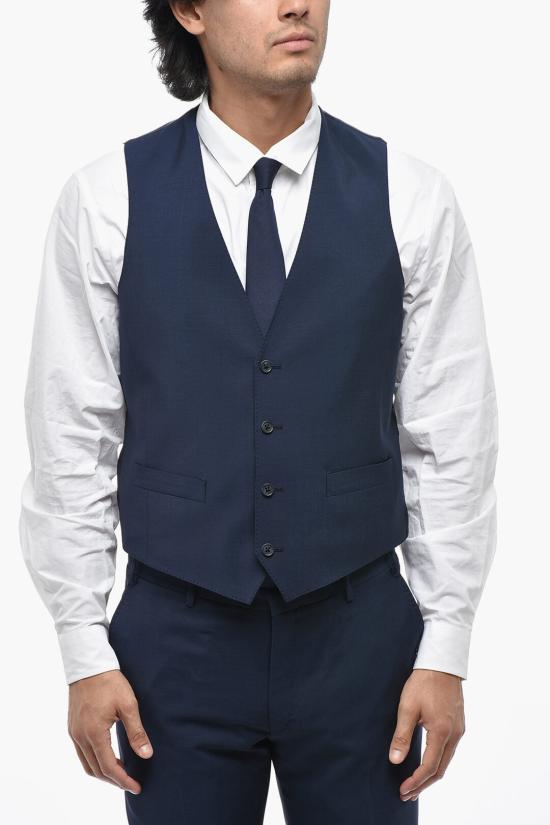  꼬르넬리아니 수트 세트 278R29 2764135 002 Blue - CORNELIANI