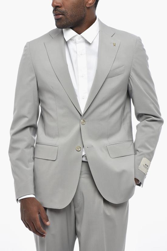  꼬르넬리아니 수트 세트 277Z65 2768563 025 Gray - CORNELIANI