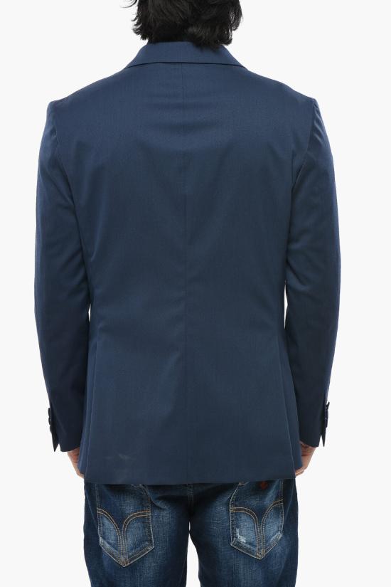  팜앤젤스 수트 자켓 PMEN044F24FAB0014646 Blue - PALM ANGELS