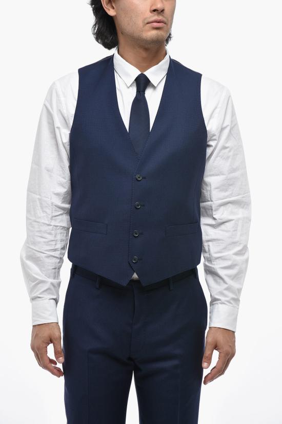  꼬르넬리아니 수트 세트 278R29 2767124 003 Blue - CORNELIANI