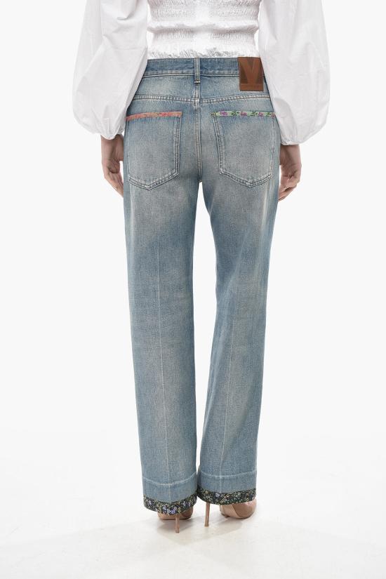  발렌티노 가라바니 데님 팬츠 6B0DD19X94V558 Light blue - VALENTINO GARAVANI