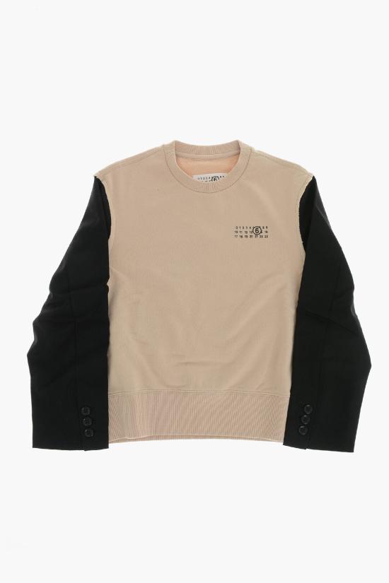  [키즈] 마르지엘라 티셔츠 M60677 MM03J M6C23 Beige Nero