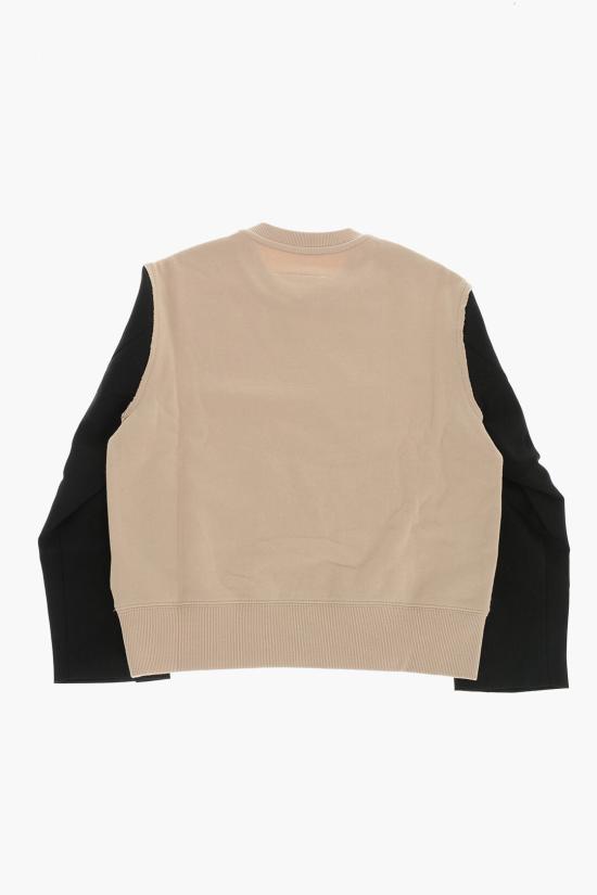  [키즈] 마르지엘라 티셔츠 M60677 MM03J M6C23 Beige Nero - MAISON MARGIELA