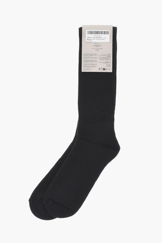  팜앤젤스 양말 PMRA001S24FAB0021001 Black - PALM ANGELS