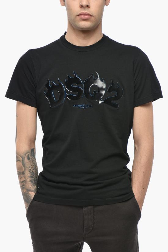  디스퀘어드2 반팔 티셔츠 S71GD1522 S21600 900 Black