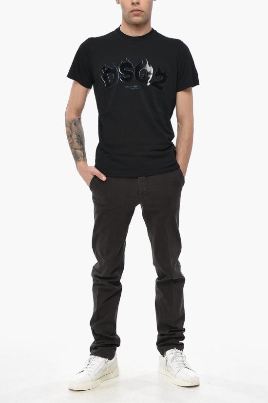  디스퀘어드2 반팔 티셔츠 S71GD1522 S21600 900 Black - DSQUARED2