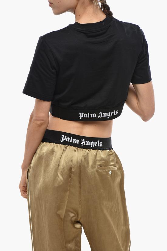  팜앤젤스 반팔 티셔츠 PWAA067C99JER0011010 Black - PALM ANGELS
