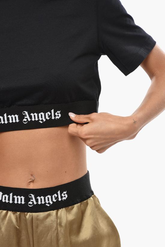  팜앤젤스 반팔 티셔츠 PWAA067C99JER0011010 Black - PALM ANGELS