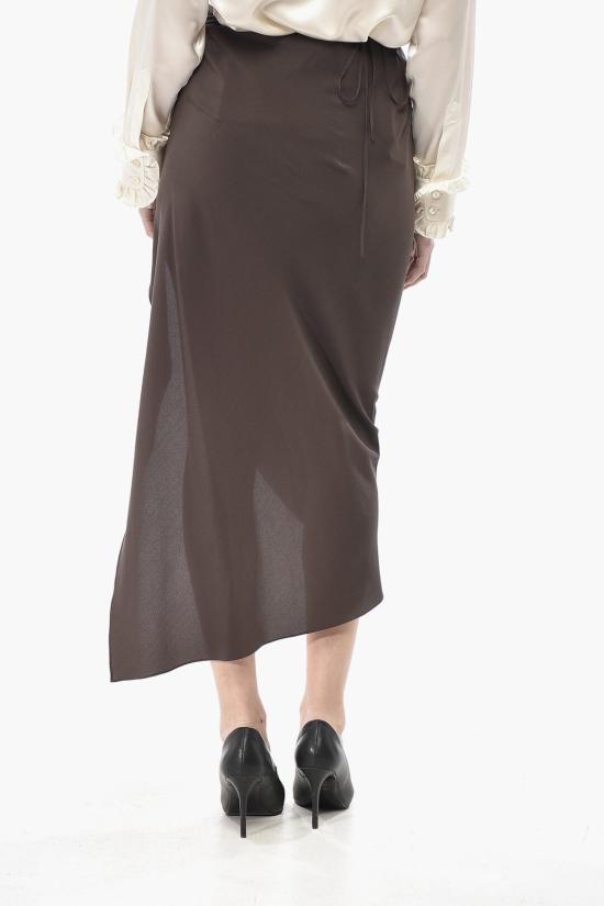  페타르 페트로브 롱 스커트 S25R5 DARKBROWN - PETAR PETROV