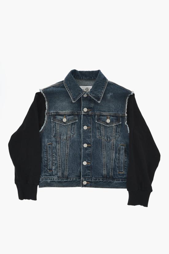  [키즈] 마르지엘라 데님 자켓 M60637 MM04D M6C08 Blu Nero