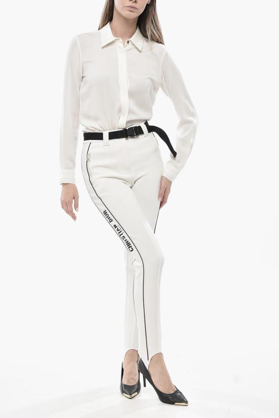  디올 스트레이트 팬츠 457P51A2120 0200 White - DIOR